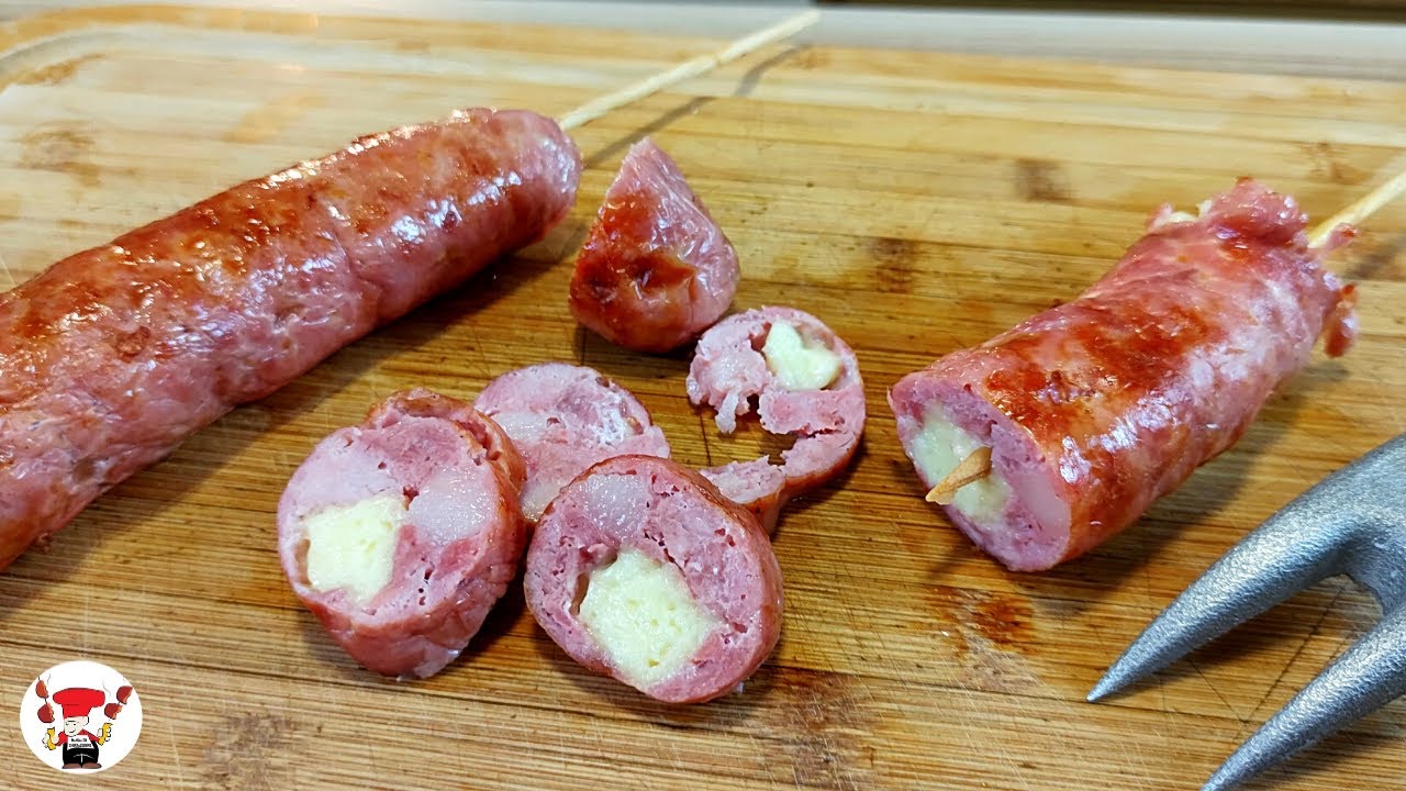 Linguiça de Queijo e Rúcula