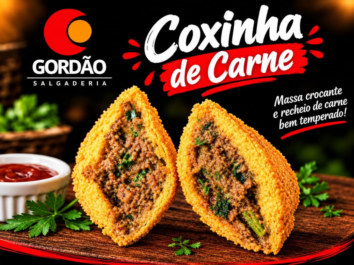 Coxinha de carne