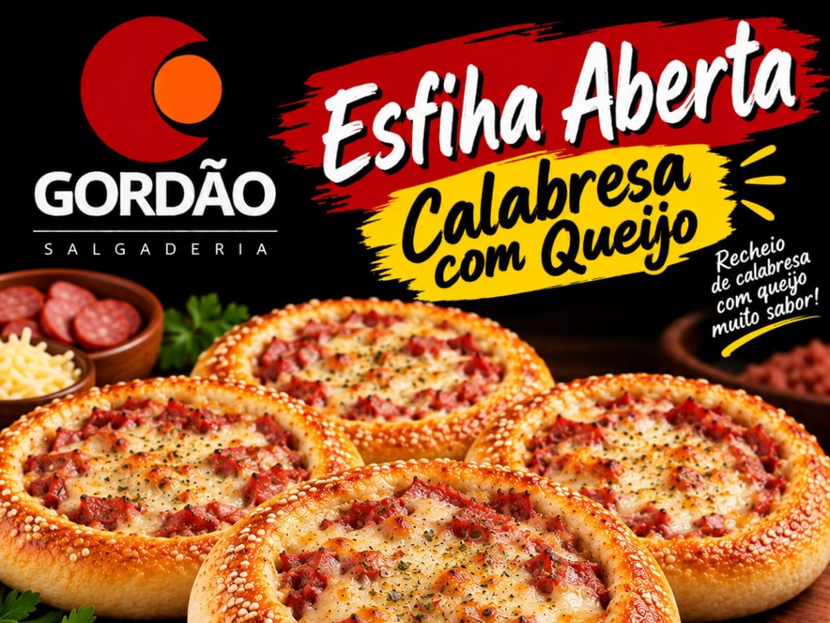 Esfiha de carne e queijo